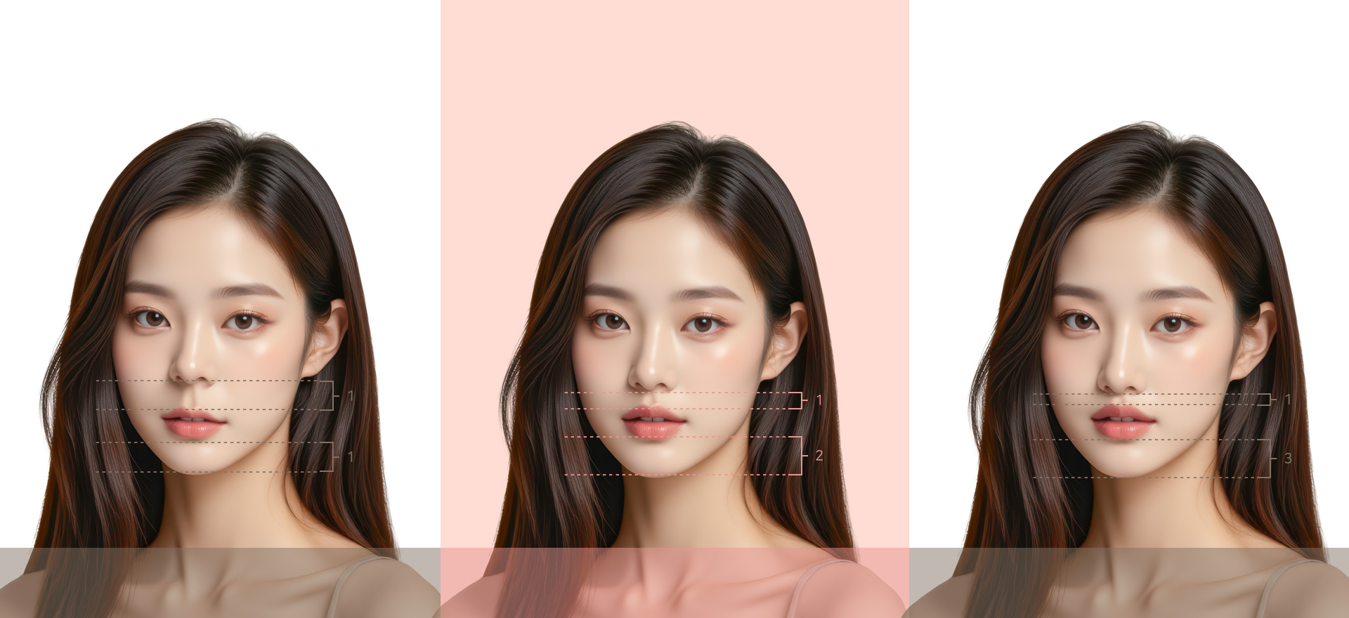 美容外科的 人中ライン 黄金比は？