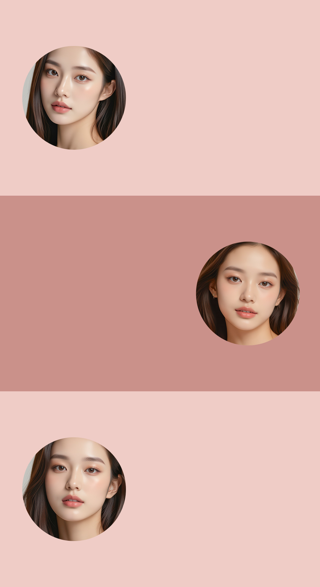 #若見え効果 #小顔効果