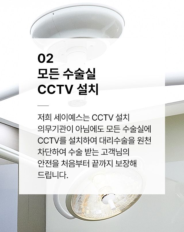 모든 수술실 CCTV 설치