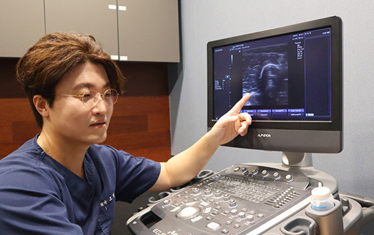 초음파 지방량 체크