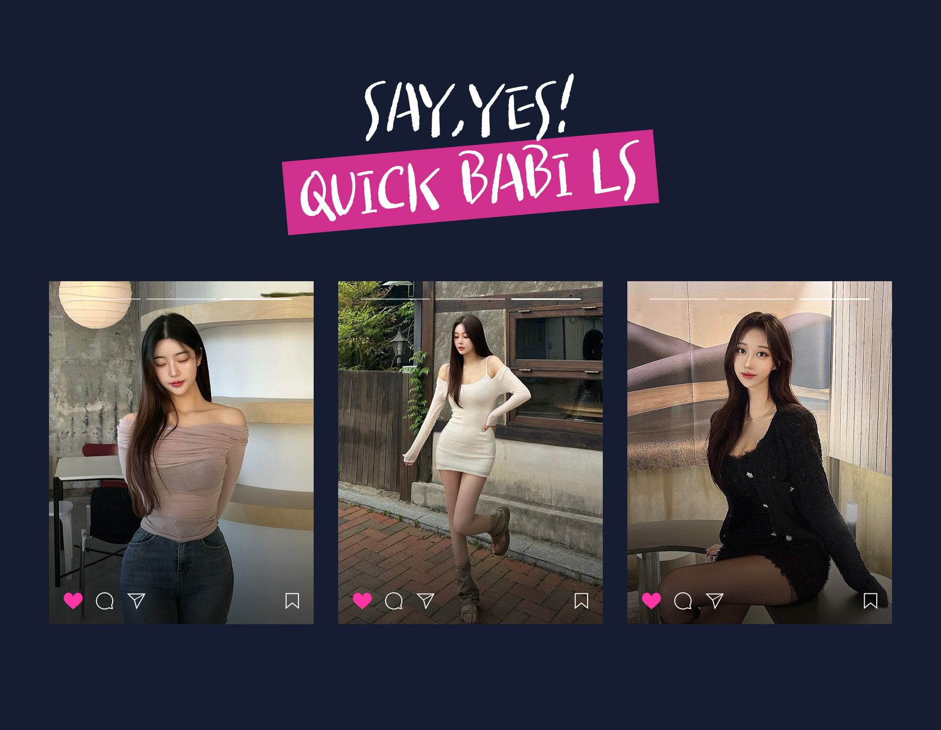 30분! 3주 완성! Q-Babi 지흡으로 이번 여행에는 인생샷을 찍어봐!
