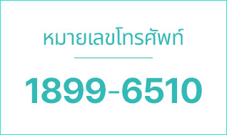 หมายเลขโทรศัพท์ 02.1899.6510