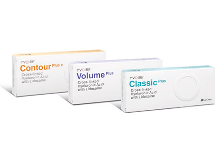 Yvoire ฟิลเลอร์ที่มีส่วนประกอบของกรดไฮยาลูโรนิกเข้มข้นสูงรายแรกของเกาหลี ที่ได้รับการรับรองโดยองค์การอาหารและยาสหรัฐ ขึ้นทะเบียน DMF และได้รับการรับรอง EDQM COS