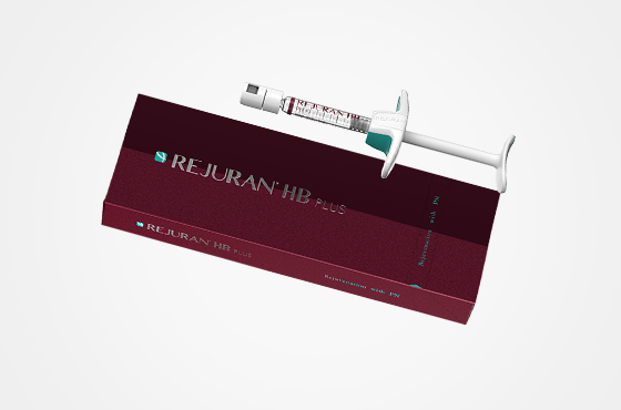 Rejuran Healer HB plus บริเวณที่แนะนำให้ทำการรักษา : ทั้งใบหน้า