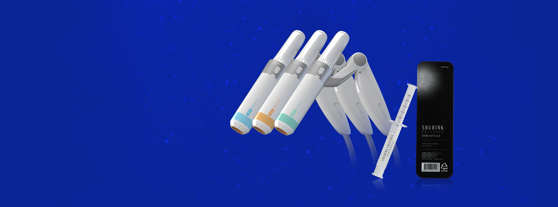 ULTRA BOOSTER Ultra Booster Ampoule It contains 38 active ingredients including glutathione for simultaneous lifting, tightening, brightening, moisturizing, and skin regeneration effects!