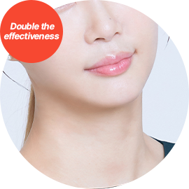 4X Mini Lifting 1cm Minimal incision Concentrated improvement in the midface and lower face for slimmer jawline (V line) Pulling on both sides for double the effectiveness