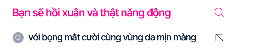애교는 살아있고, 매끄러운 Dưới mắt 라인 밝은 눈매 어려보이는 인상