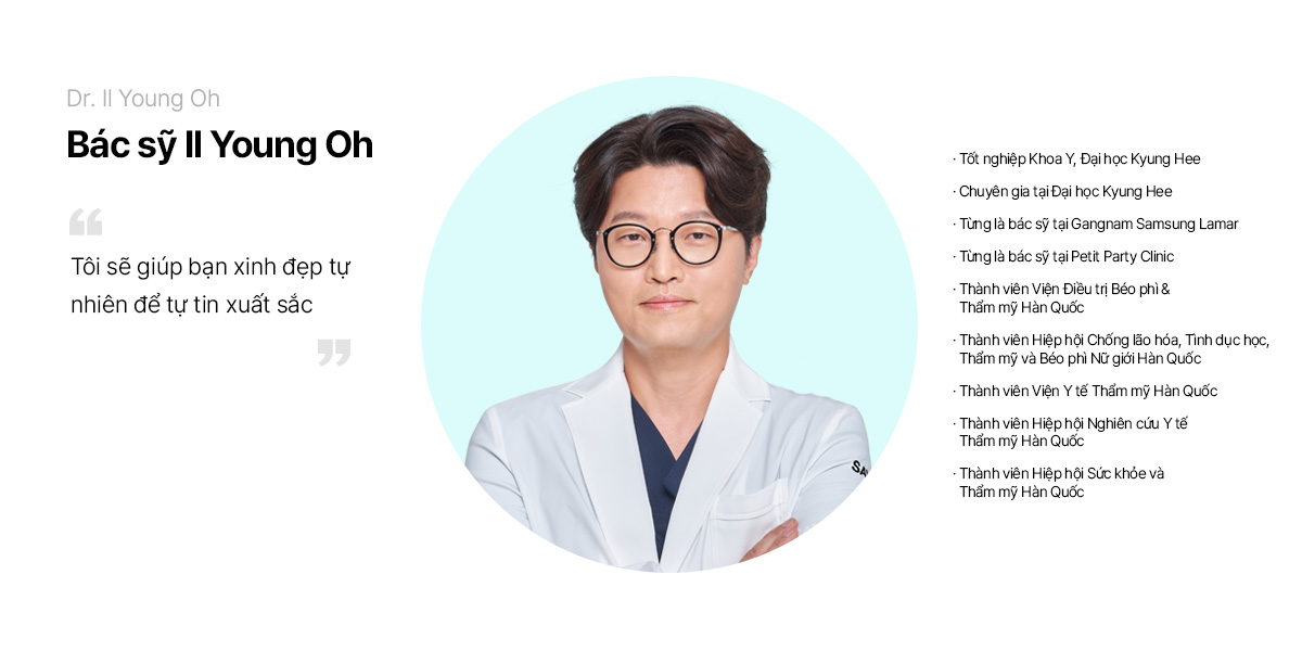 Bác sỹ Il Young Oh 설명