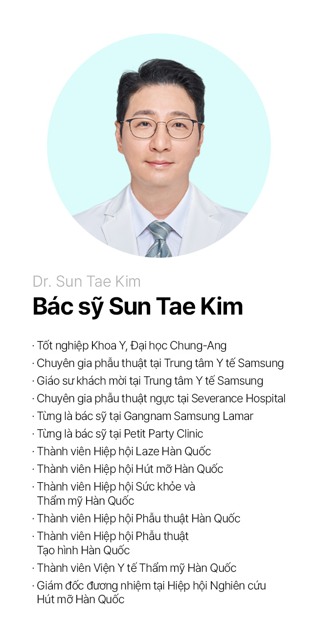Bác sỹ Sun Tae Kim 설명