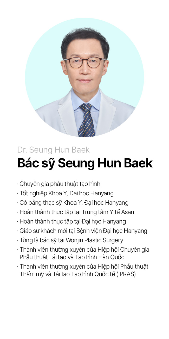 Bác sỹ Seung Hun Baek 설명